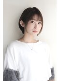 大人小顔ショート　大人かわいいボブ　　マッシュショート　