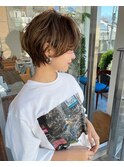 ハイライトカラー×ラフショート【middle daikanyama】丸岡奈央