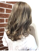 セシルヘアー(CECIL hair) CECIL下北沢／ハイトーンマッドベージュ×ケアブリーチ