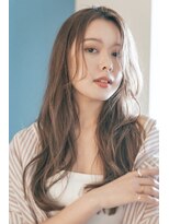 アメリ 新宿(Ameri)&nbsp;Ameri 大人可愛いシアベージュロング 新宿