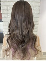 リーオオサカ(Lee Osaka)&nbsp;【Lee大阪店】エアリーロング×ミルクティーベージュ/新出奈津樹