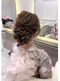 浴衣に合うアップヘア♪
