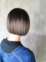 ヘアーメイク ストーリィー(hair make STORY) ミニボブ+グラデーションカラー〈バレイヤージュともいう〉