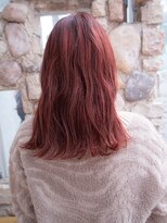 ロッソ ヘアアンドスパ 北千住店(Rosso Hair&SPA) チェリーレッドカラー[北千住]