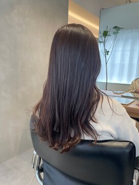 ガリカ 渋谷(Gallica) <小岩井美希>艶感たっぷりラベンダーベージュ/ブリーチなし