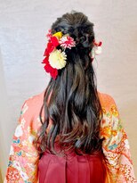 タヤ 東急百貨店吉祥寺店(TAYA)&nbsp;成人式ヘア/卒業式ヘア/ロングアレンジ/ハーフアップ