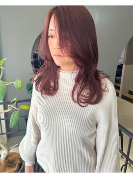 イル(il) レイヤースタイル×red beige color