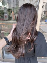 アドア 横浜(ADORE)&nbsp;【ADORE横浜】オリーブグレー×ロングレイヤーカット