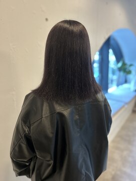 アオ(ao.) ダークラベンダー/似合わせカット/暗髪