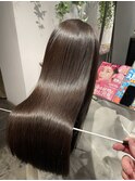 髪質改善縮毛矯正×超高濃度水素カラー