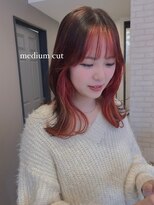 コバルト(Cobalt)&nbsp;フェイスフレーミング/レイヤーカット/チェリーレッド