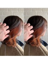 アボックス(abox)&nbsp;オレンジインナーカラー