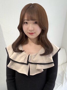 シーン(scene) ベージュカラー(ブリーチ、ダブルカラー無し)