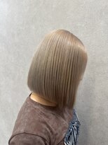 ロンドルピナス 小倉(Lond Lupinus) ブルーブラック/ワイドバング/美髪のススメ/外ハネボブ/北九州