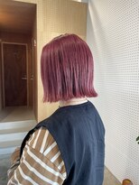 コクウ(COCU)&nbsp;ピンク　ハイトーン　ケアブリーチ　ボブ