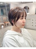 【畑中正敏】20代30代40代◎小顔丸みくびれショート、ボブ