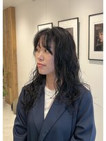 シアン 矢場町店(CYAN.)&nbsp;巻くのが苦手な方におすすめロングウェーブパーマ