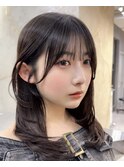 韓国レイヤー/韓国風/ボブ/髪質改善/黒髪/ブリーチなし〔池袋〕
