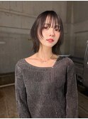 似合わせカット韓国ボブくびレイヤーメルティカラー大阪