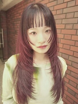 アドネ プライム(adne prime) レイヤーカット/クラゲヘア/ハッシュカット