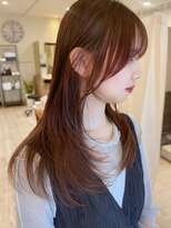 ヘアメイク シュシュ(Hair make chou chou) 小顔ヘア/簡単スタイリング/レイヤーボブ/顔周り/伸ばしかけヘア