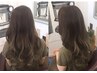 【艶◎】カット+白髪染めカラー