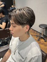 スキル(SKILL)&nbsp;【SKILL】メンズ/ブリーチ/眉毛/パーマ/センターパート