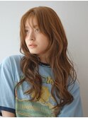 ロングレイヤー/レイヤーカット/顔周りカット/ラウンドバング