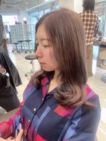 アッシュ 下北沢店(Ash) ブリーチ1回ラベンダーミルクティーベージュ