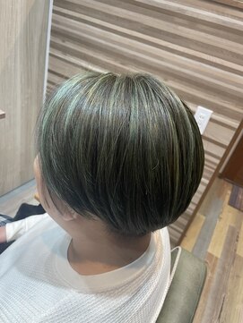 グリーンメッシュショート