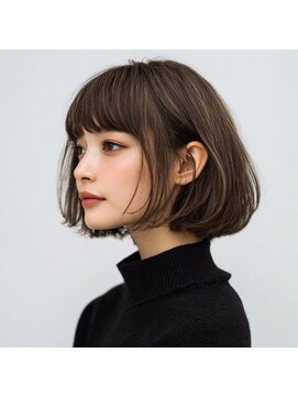 重めバングボブ☆