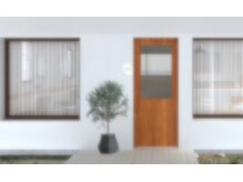 エイチ ヘアアンドメイク(eich hair&make)の雰囲気（駐車場完備、住宅街にあり落ち着いた雰囲気です。）