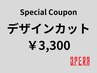 【期間限定クーポン◎男性も女性もOK!】デザインカット¥3300