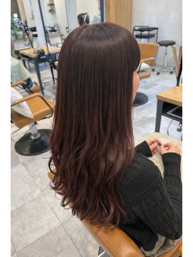 ラボヌールヘアーグレース 門前仲町店(La Bonheur hair grace) レッド/ボルドーカラー/ワインレッド/暖色/チェリーレッド