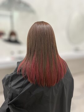 ノアル 大宮店(NOAHL) インナーカラー/ピンクカラー/ダブルカラー M