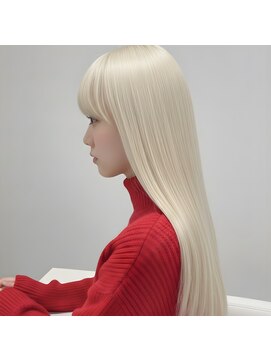 アームスヘアー 狭山ヶ丘店(arm's hair) 【武蔵藤沢】ブリーチを感じさせない、至高のホワイト＆艶質感