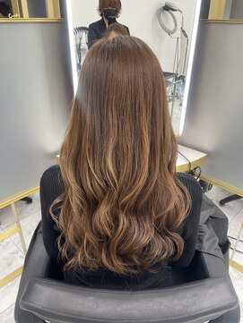 ジュイル シブヤ(JEWIL SHIBUYA) ニュアンスパーマ/くすみベージュ/韓国風巻き