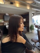 ホーミー(Homie) 【顔周りレイヤー】横顔も美しく。サイドバングで叶える小顔ヘア