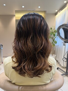 ヘアーズ ギャラリー 堺店(Hair's Gallery) 大きめカールパーマ/コテ巻き風パーマ/デジタルパーマ/堺市