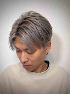 ラフテル ロマン(RAFTEL Roman) メンズホワイトベージュカラーハンサムショート【塩原大輔】