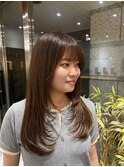 ブラウンベージュカラー