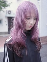 キャロルガーデンズ ボコカ 表参道(Carroll Gardens bococa)&nbsp;ブリーチ、パープル、パープルベージュ