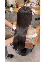 アンサ 城陽寺田店(ANSA)&nbsp;艶髪ストレートロング｜自然な縮毛矯正