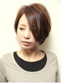 揺れる前下がりショート☆