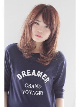 モッズ ヘア 上大岡店(mod's hair) ナチュラルセミロング♪【LUDIVINE 2010 S/S】