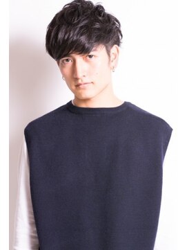 クアトログランシュ 水戸店(QUATRO×GranCieux) 重ため前髪×ツーブロックショート