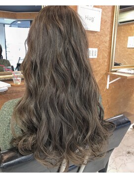 ハグ(Hug) [Hug][鹿沼]ファジーなオータムベージュ＋ハイライト＊