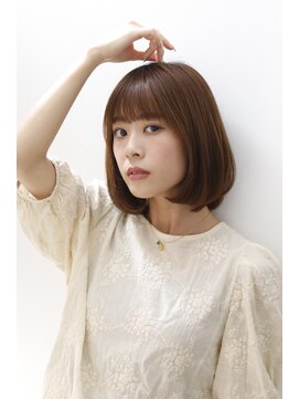 ヘアアンドケア エジェリラボ(hair&care egerie lab) つやつやボブで内巻きワンカール