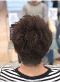 くせ毛を生かしてパーマヘアっぽく！！