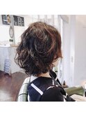 ラフな雰囲気◎ミディアムレイヤースタイル